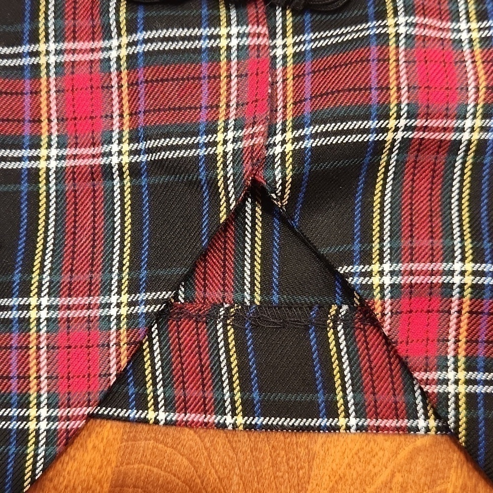 Anthony Mark Hankins Plaid cropped jacket - Picture 8 of 8